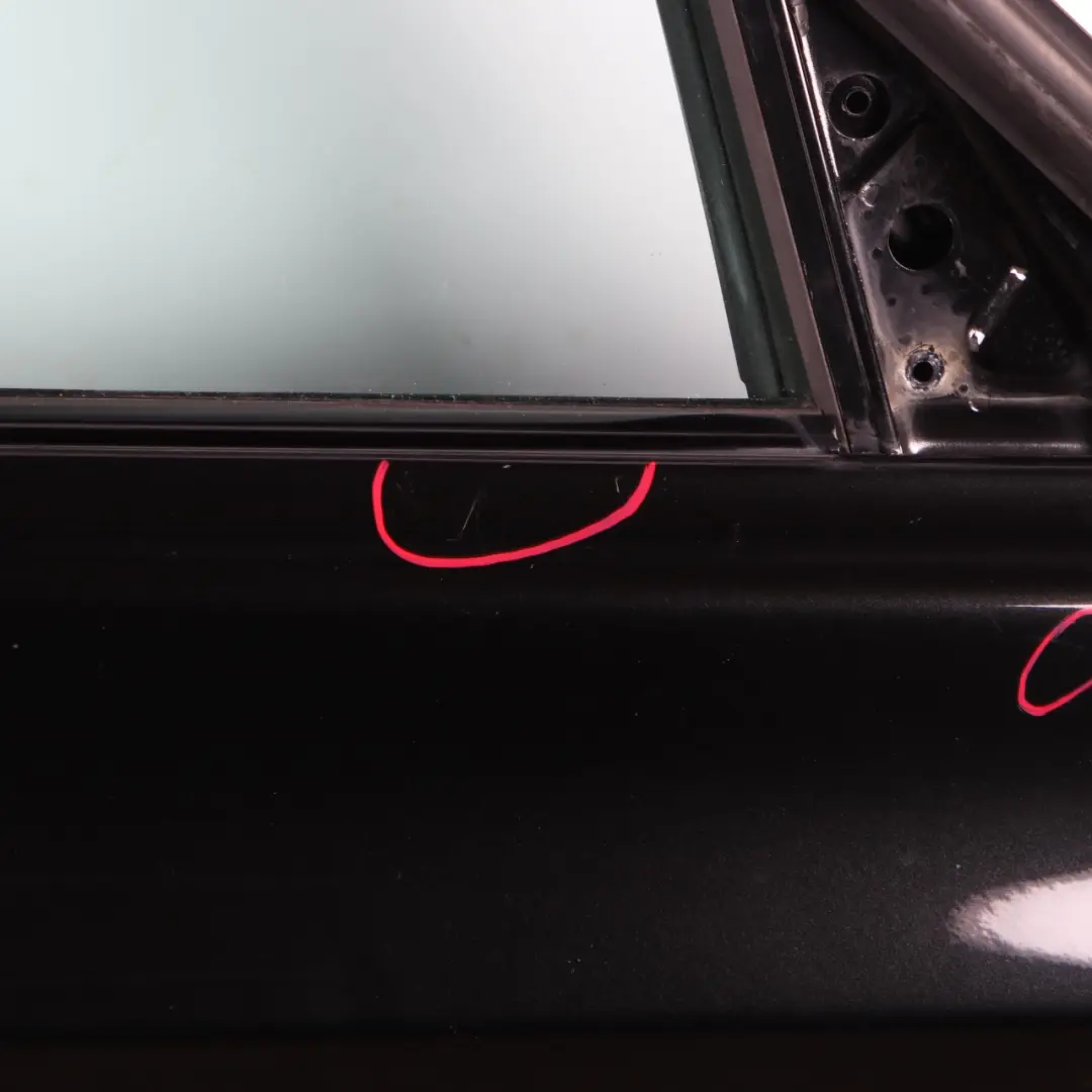 Door Front Right O/S Black Sapphire Metallic - 475 to BMW X3 E83 with Part number 3451016 BMW X3 E83 Door Front Right O/S Black Sapphire Metallic - 475 - SKU 3451016-BS - Part number 3451016