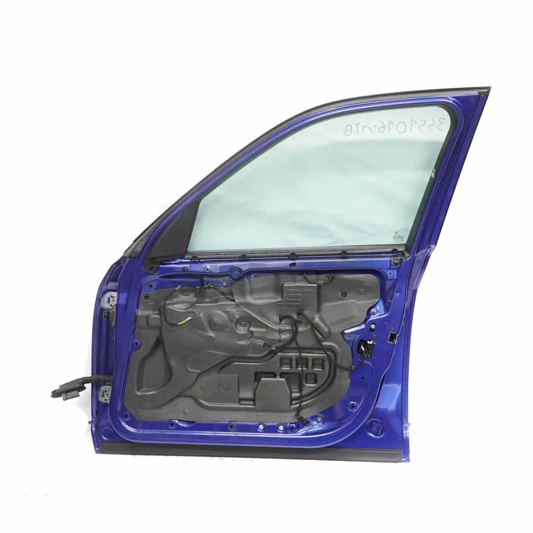 Puerta Delantera Derecha Montegoblau Azul Metalizado - A51 para BMW X3 E83 con número de pieza 3451016 BMW X3 E83 Puerta Delantera Derecha Montegoblau Azul Metalizado - A51 - SKU 3451016-MTB - Número de pieza 3451016