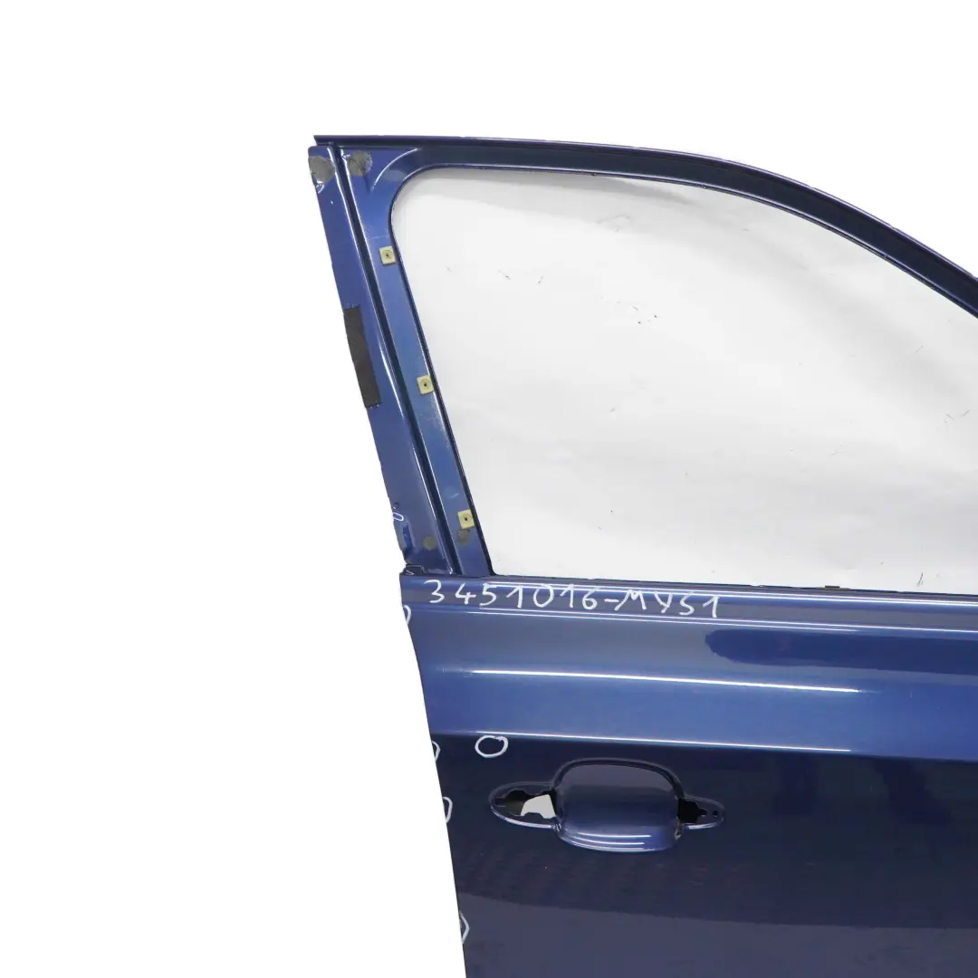 Tür Vorne Rechts Mysticblau Mystic Blau Metallic - A07 für BMW X3 E83 mit Teilenummer 3451016 BMW X3 E83 Tür Vorne Rechts Mysticblau Mystic Blau Metallic - A07 - SKU 3451016-MYS1 - Teilenummer 3451016