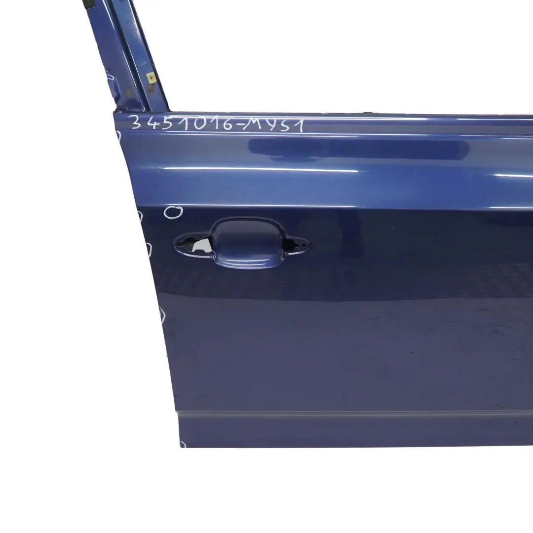 BMW X3 E83 Puerta Delantera Derecha Mysticblau Mystic Blue Metallic - A07 - SKU 3451016-MYS1 - Número de pieza 3451016
