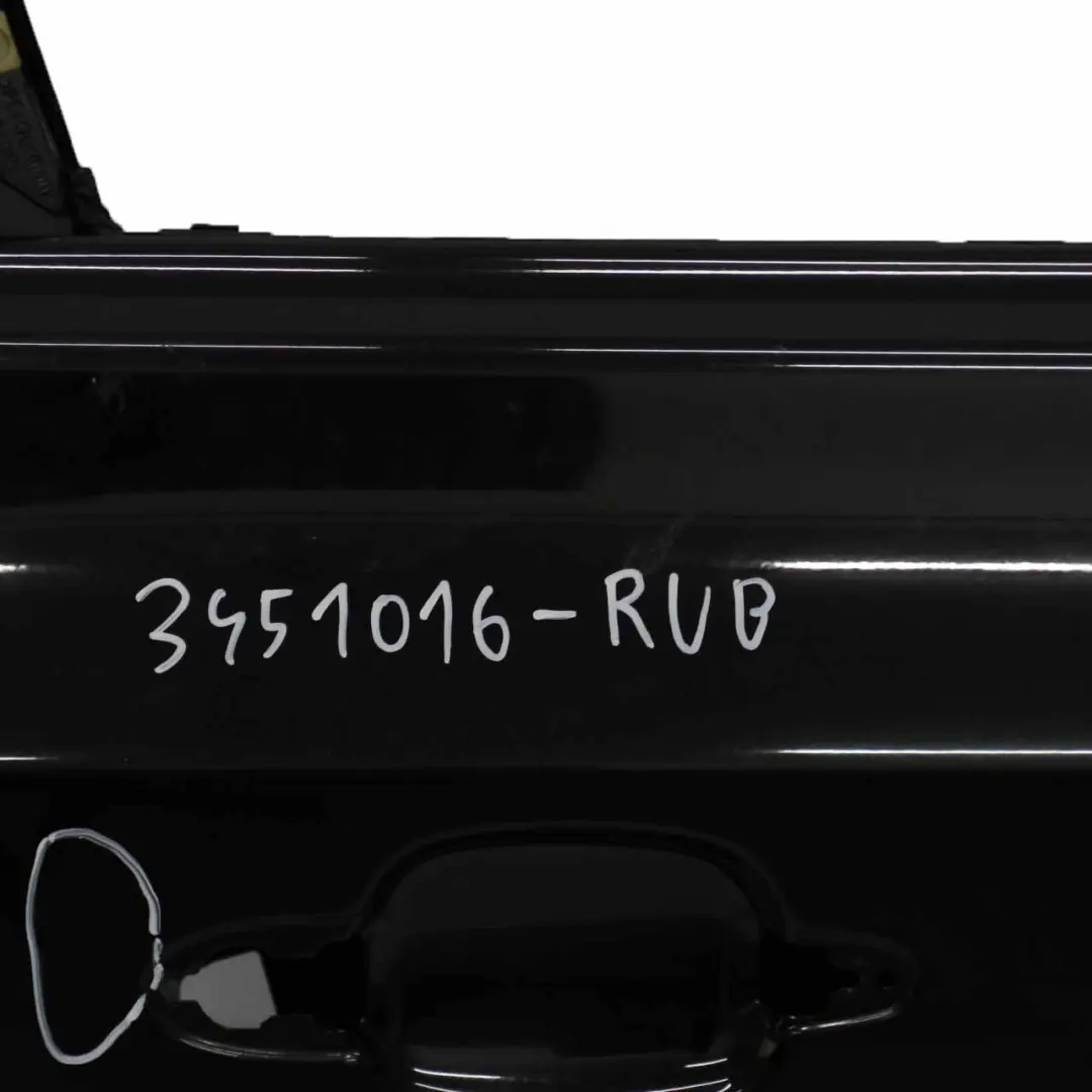  Tür vorne rechts BMW X3 E83 Rubinschwarz Ruby Black Metallic - S23 - SKU 3451016-RUB - Teilenummer 3451016