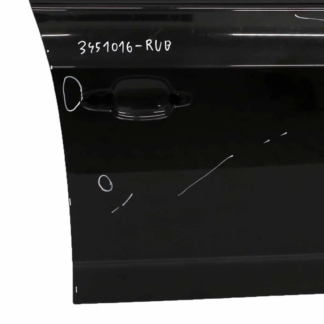  Tür vorne rechts BMW X3 E83 Rubinschwarz Ruby Black Metallic - S23 - SKU 3451016-RUB - Teilenummer 3451016