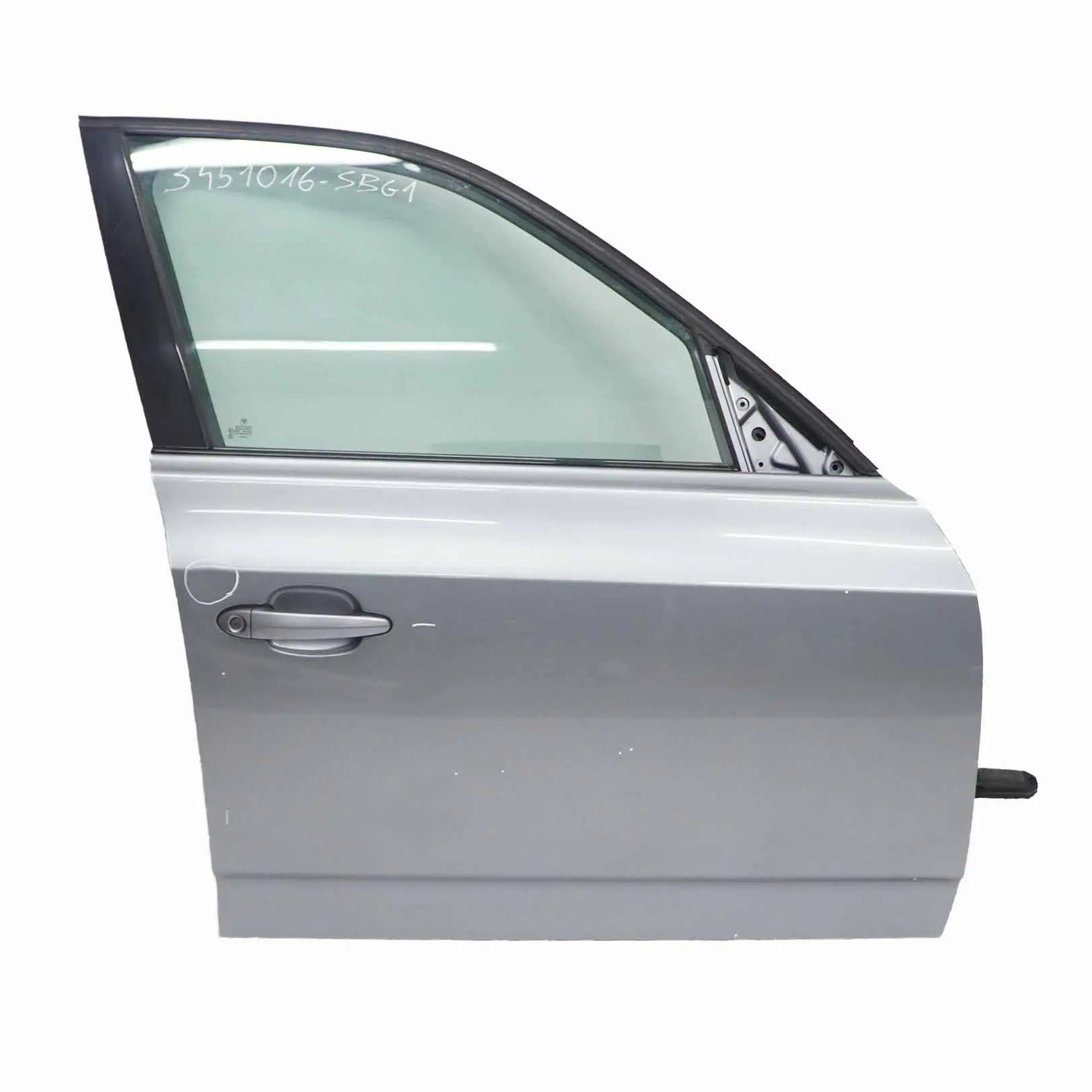 BMW E83 Puerta Delantera Derecha Silbergrau Gris Plata Metalizado - A08