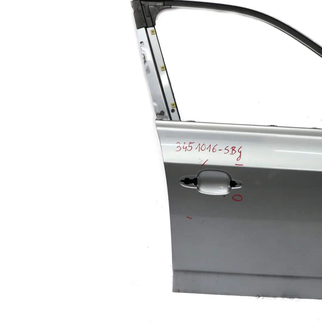 BMW E83 Puerta Delantera Derecha Silbergrau Gris Plata Metalizado - A08 - SKU 3451016-SBG - Número de pieza 3451016