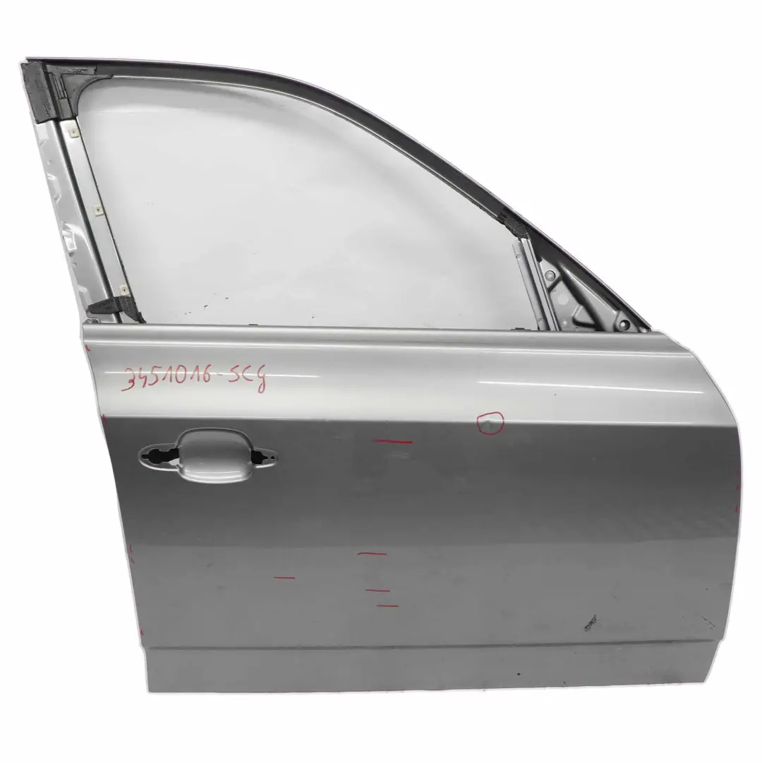 Door Front Right O/S BMW X3 E83 Spacegrau Space Grey Metallic - A52  - SKU 3451016-SCG - Part number 3451016