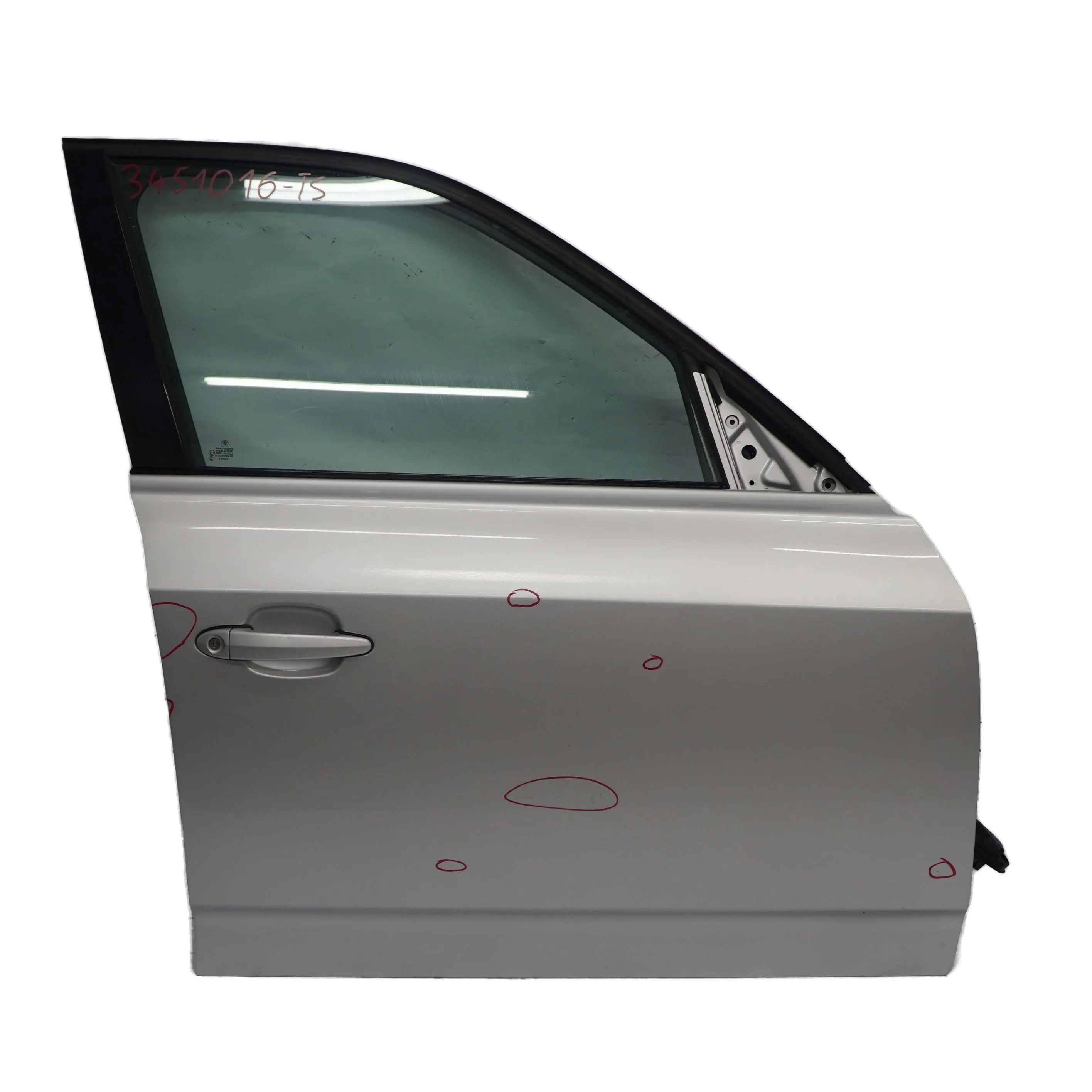 BMW X3 E83 Porta Anteriore Destra Argento-Titanio Titan Argento Metallizzato -