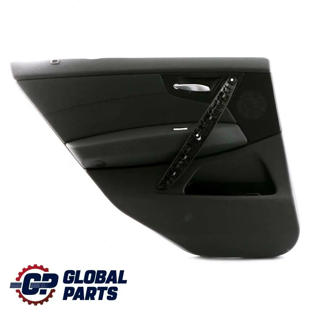 Left N/S Door Card Lining Trim Sensatec Vinyl Black to BMW X3 Series E83 LCI Rear with Part number 3451323 BMW X3 Series E83 LCI Rear Left N/S Door Card Lining Trim Sensatec Vinyl Black - SKU 3451323 - Part number 3451323