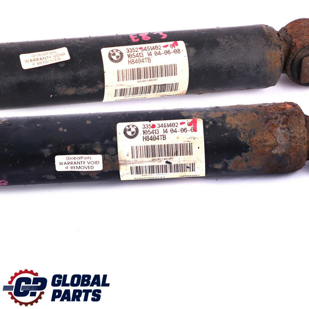 BMW X3 er E83 LCI Stossdämpfer Hinten Achse Absorber Spreize Set - SKU 3451402-1 - Teilenummer 3451402