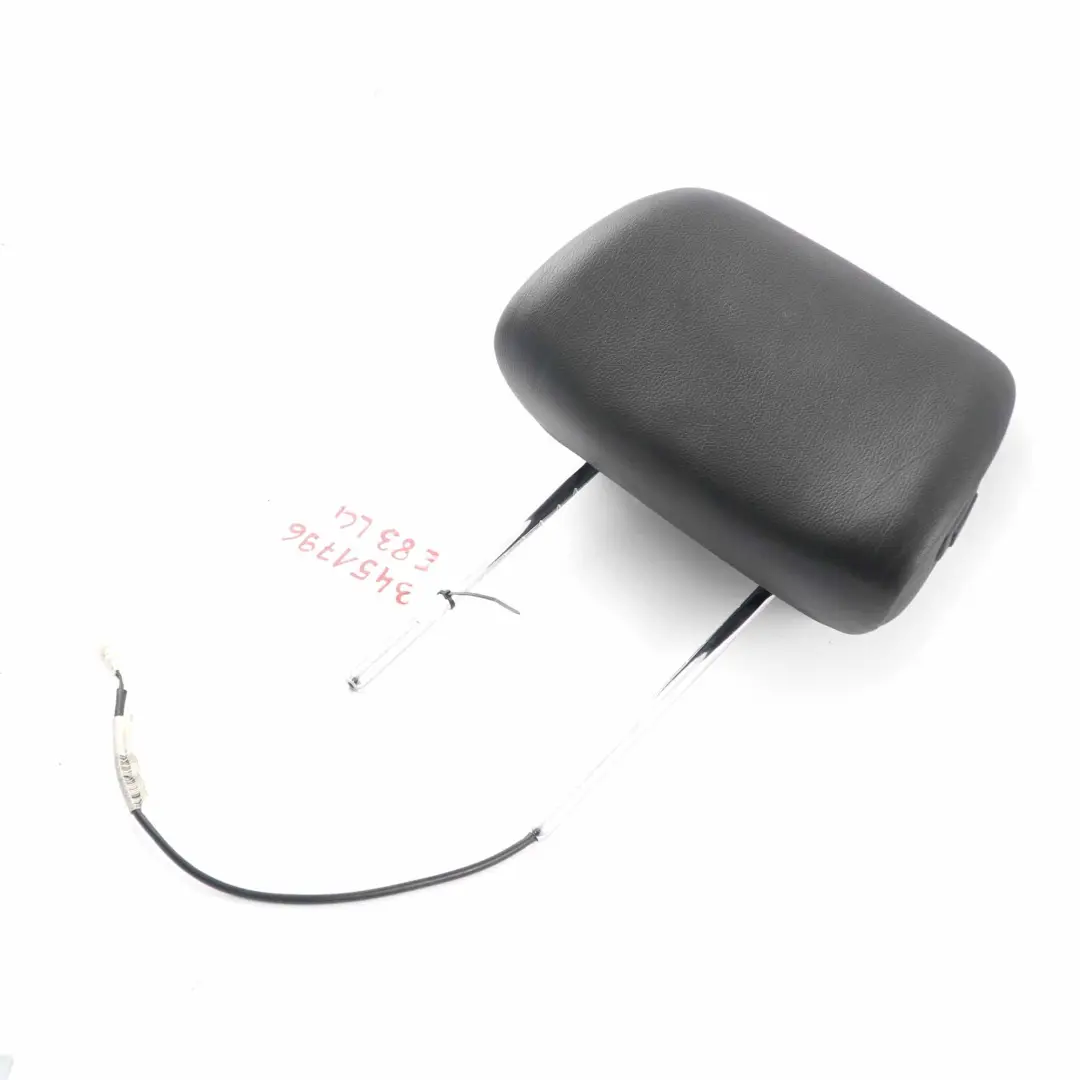 BMW X3 E83 LCI Asiento Delantero Reposacabezas Izquierdo Derecho Cuero Negro - SKU 3451796 - Número de pieza 3451796