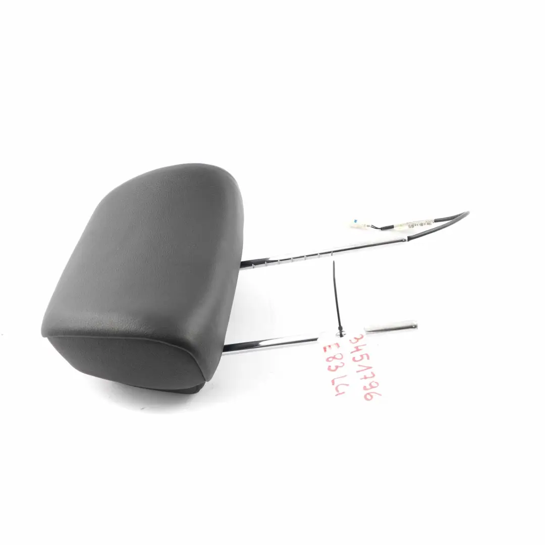 BMW X3 E83 LCI Asiento Delantero Reposacabezas Izquierdo Derecho Cuero Negro - SKU 3451796 - Número de pieza 3451796