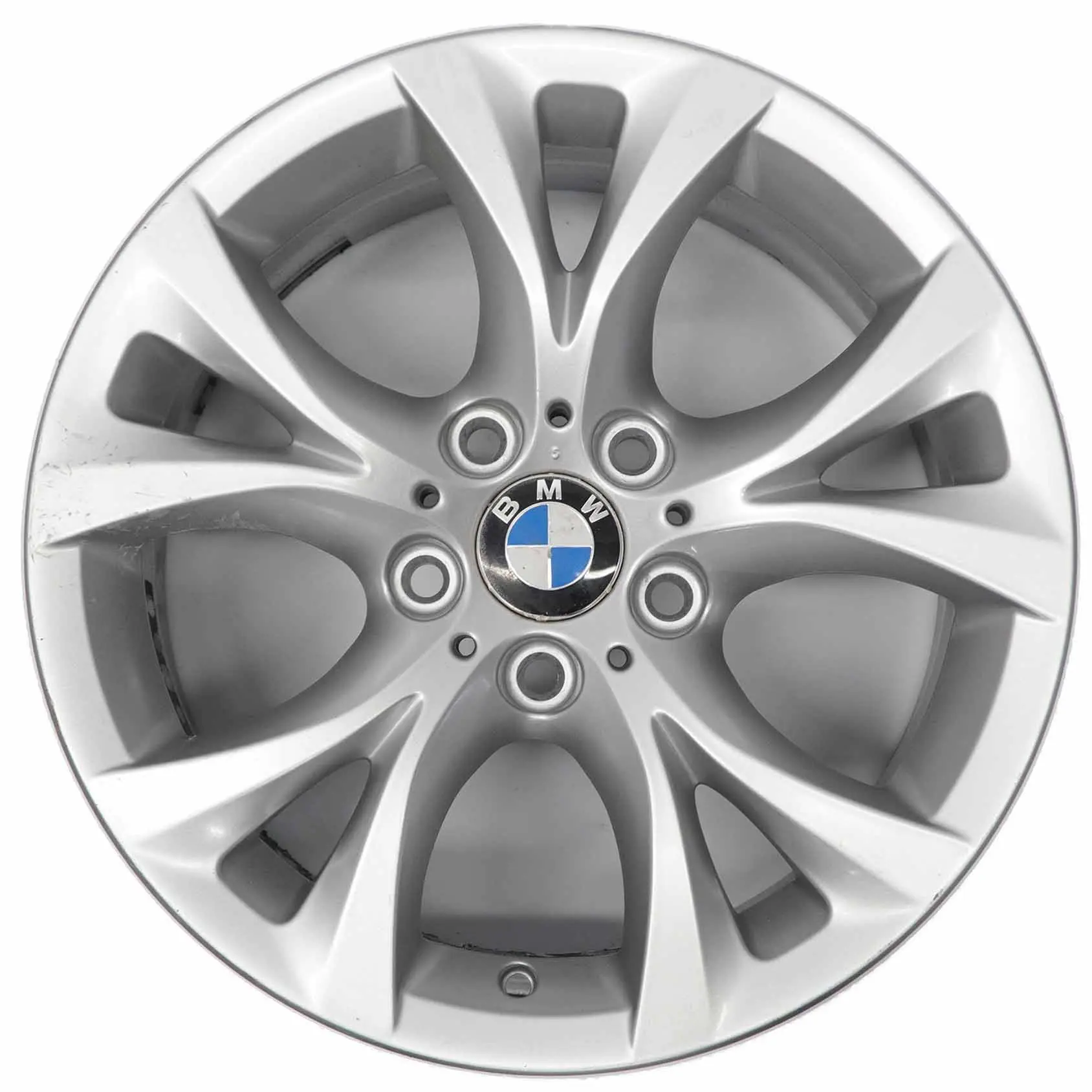 BMW X3 E83 Cerchio in lega argento 17" razze a V 279 8J ET:46 3451879
