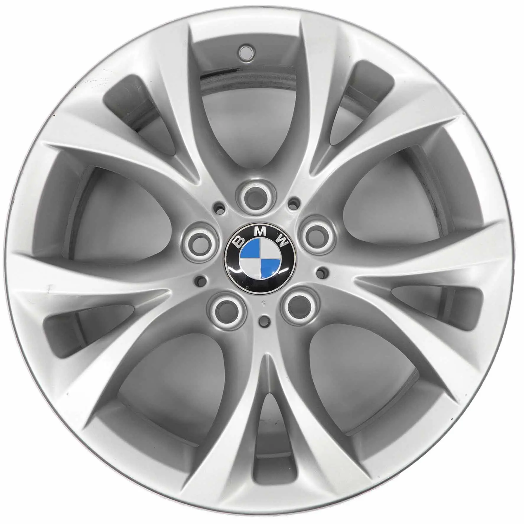 BMW X3 E83 Cerchio in lega argento 17" razze a V 279 8J ET:46 3451879