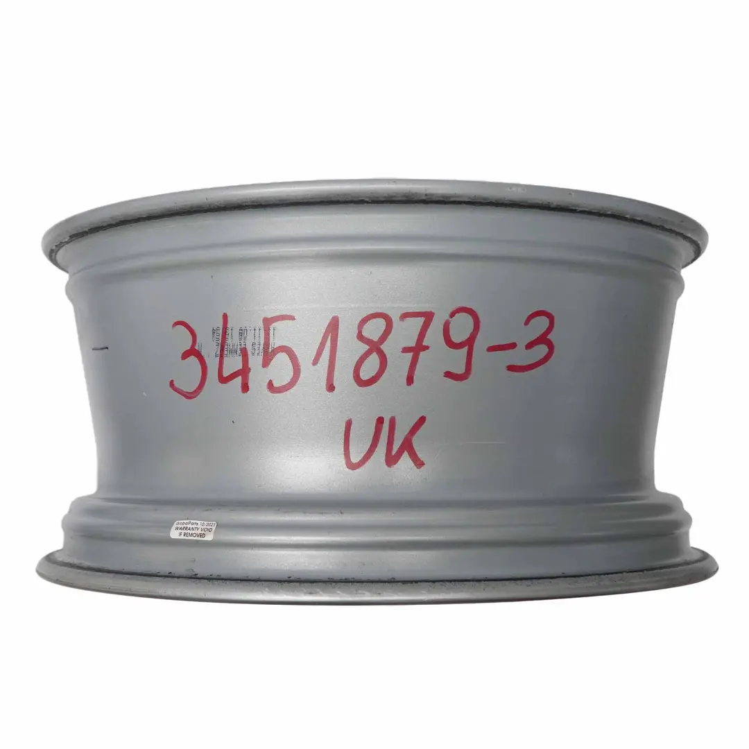 Alloy Wheel Rim 17" V-spoke 279 8J ET:46 to BMW X3 E83 Silver with Part number 3451879 BMW X3 E83 Silver Alloy Wheel Rim 17" V-spoke 279 8J ET:46 - SKU 3451879-3 - Part number 3451879