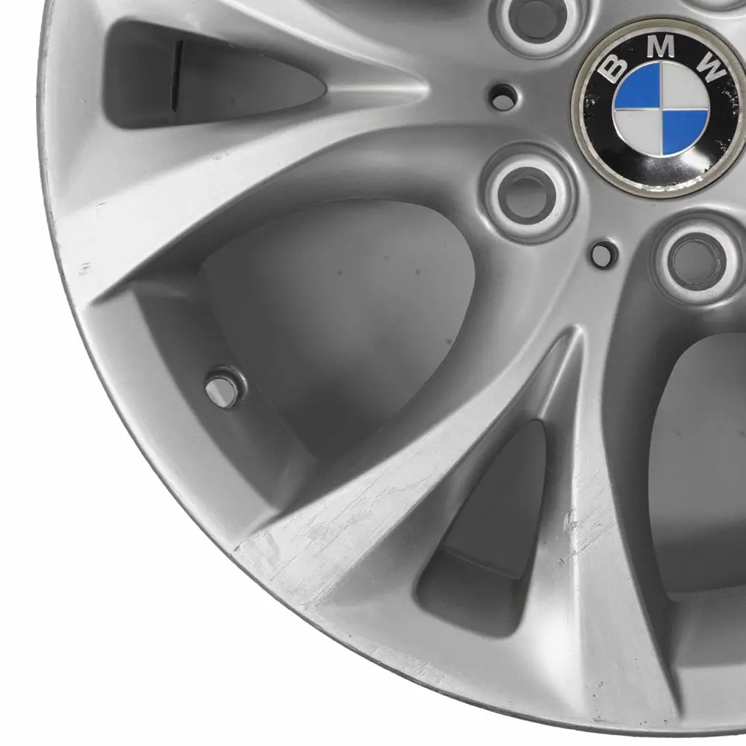 Alloy Wheel Rim 17" V-spoke 279 8J ET:46 to BMW X3 E83 Silver with Part number 3451879 BMW X3 E83 Silver Alloy Wheel Rim 17" V-spoke 279 8J ET:46 - SKU 3451879-3 - Part number 3451879