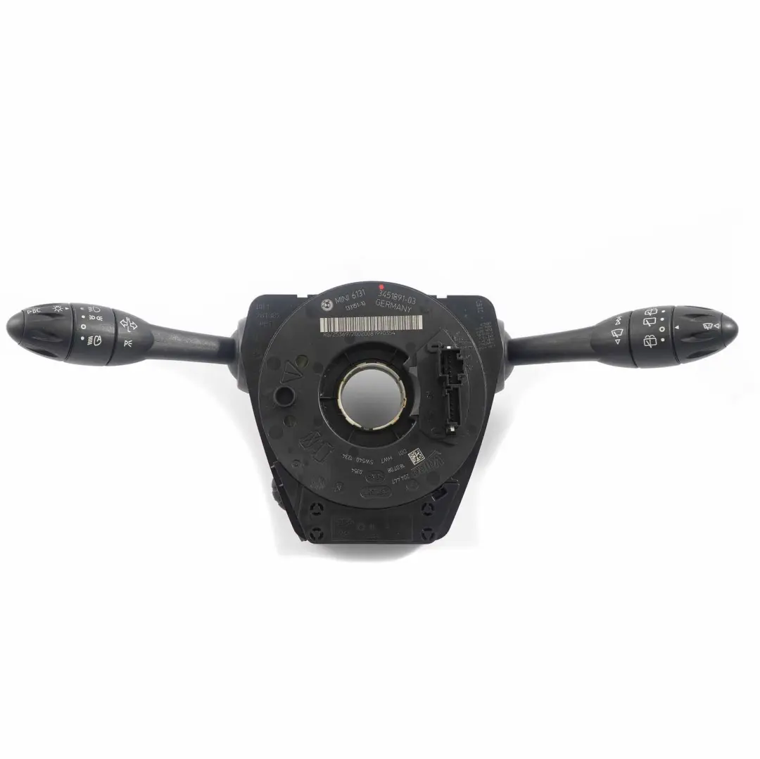 Switch Cluster Steering Column Stalk Wiper Slip to Mini R55 R56 LCI with Part number 9253768 Mini R55 R56 LCI Switch Cluster Steering Column Stalk Wiper Slip - SKU 3451891 - Part number 9253768