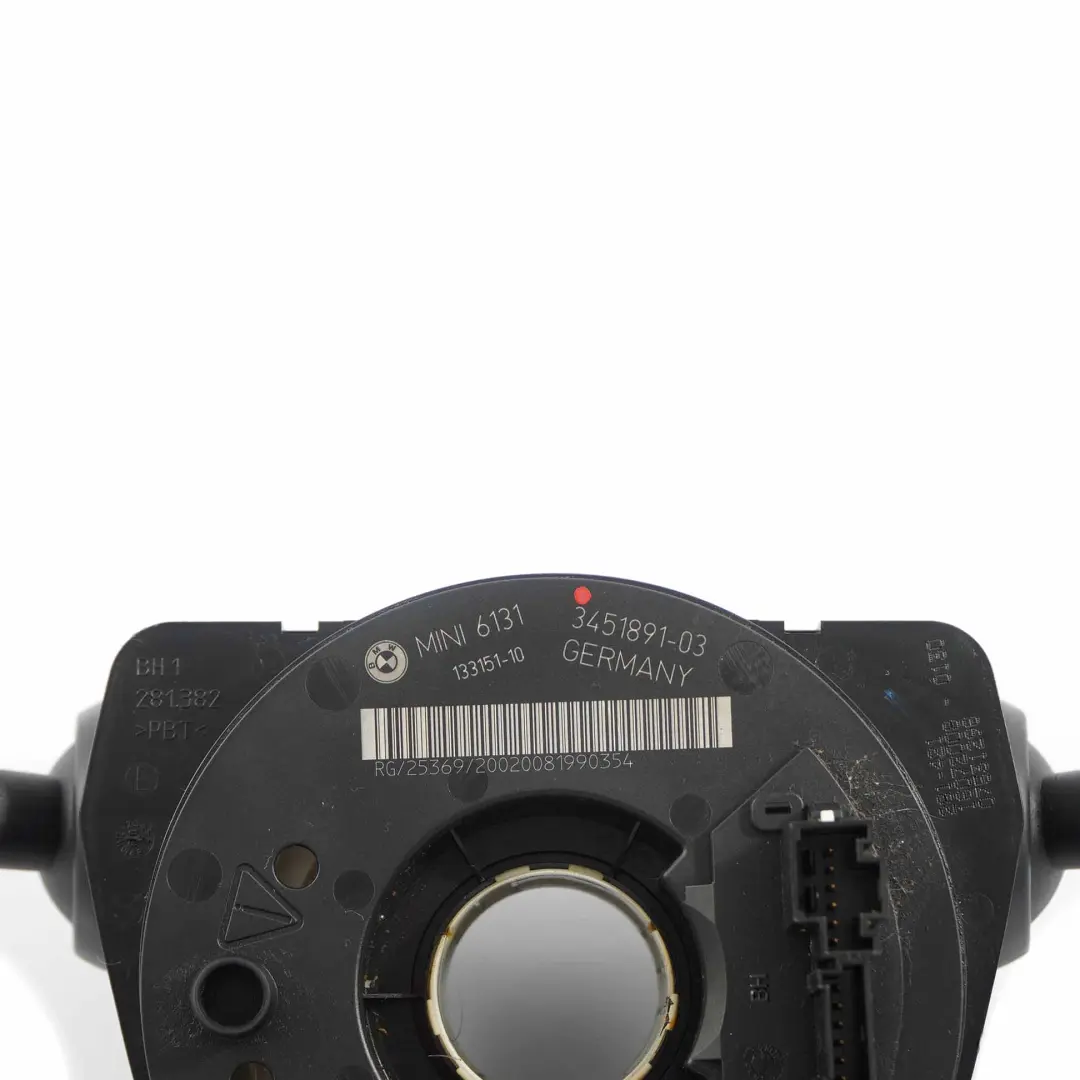 Mini R55 R56 LCI Interruptor Cluster Columna Dirección Limpiaparabrisas - SKU 3451891 - Número de pieza 9253768