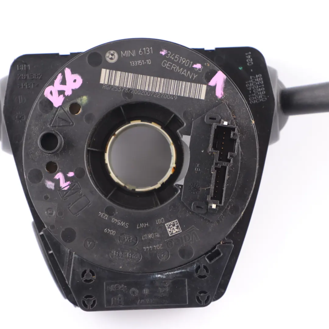 Mini Cooper R55 R56 Centro di Commutazione Piantone Sterzo 3451901 61313451901 - SKU 3451901-1 - Numero di parte 3453999