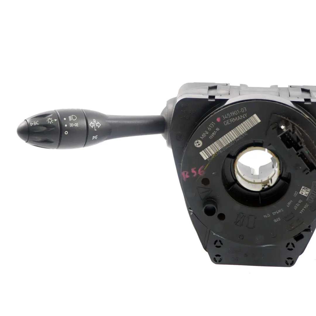 Przełącznik Zwijka Manetki do Mini Cooper R56 o numerze 3453999 Mini Cooper R56 Przełącznik Zwijka Manetki - SKU 3451901 - Numer Części 3453999