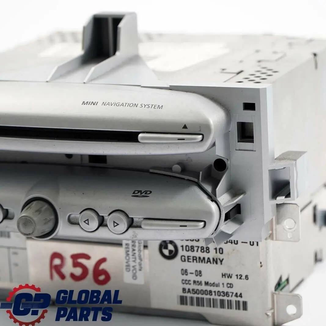 BMW Mini Cooper R55 R56 R57 CCC CD DVD Navigation Sat Nav Head Unit 9185540 - SKU 3452071-1 - Part number 3452071
