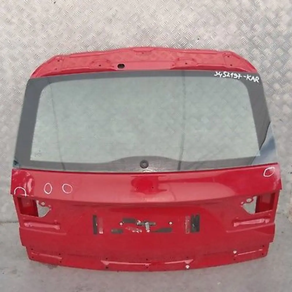 Klapa bagażnika tył Karmesinrot A61 do BMW E83 X3 o numerze 3452197 BMW E83 X3 Klapa bagażnika tył Karmesinrot A61 - SKU 3452197-KAR - Numer Części 3452197