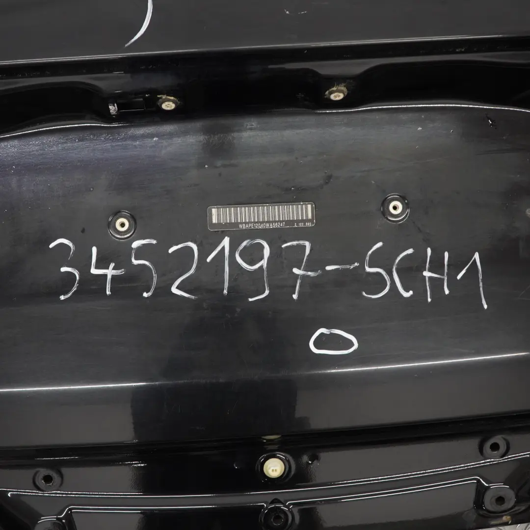 BMW X3 E83 Klapa Bagażnika Tył Schwarz 2 - 668 - SKU 3452197-SCH1 - Numer Części 3452197