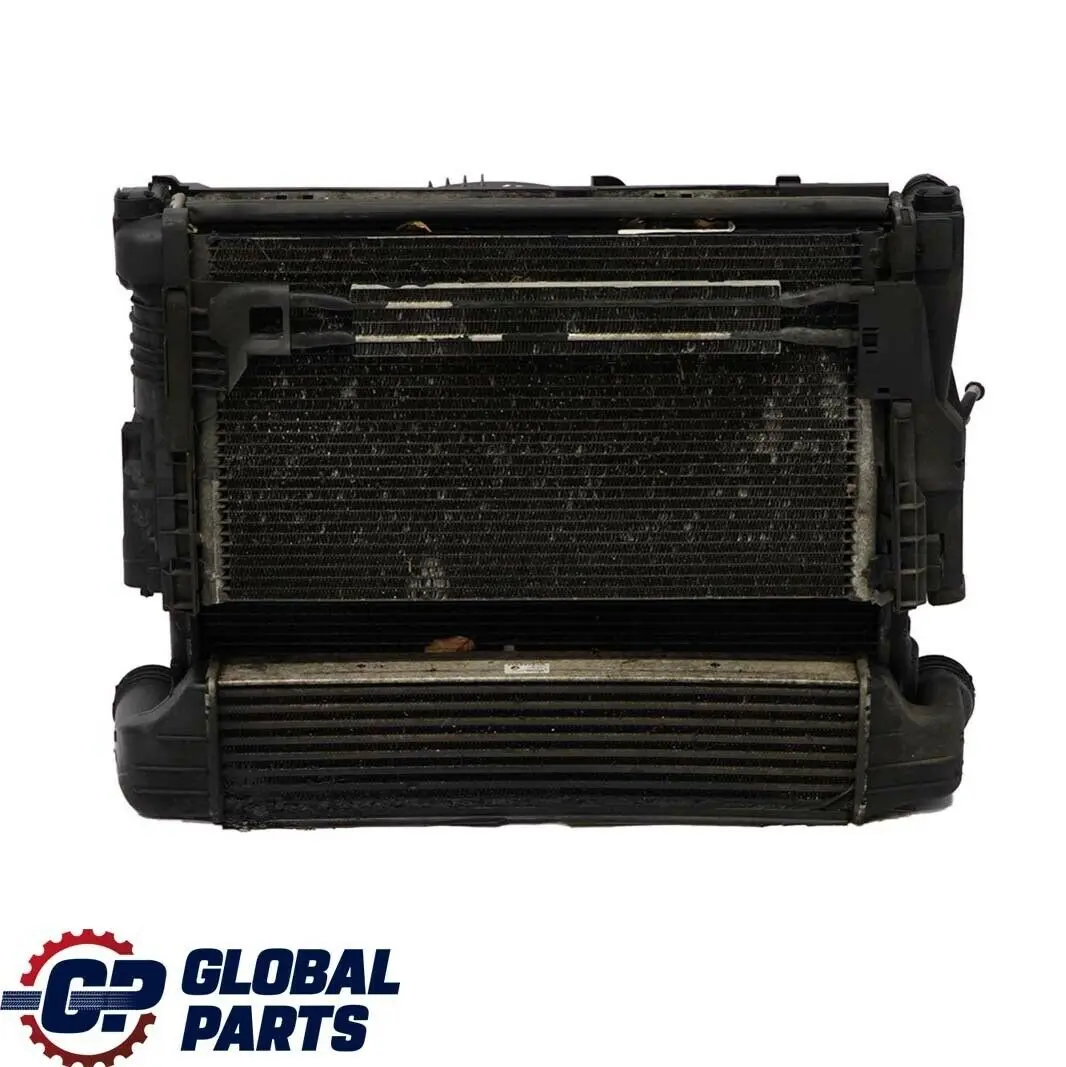 BMW E83 1.8d 2.0d 3.0d Set Motor Radiador Rad Pack Ventilador Carcasa 400W - SKU 3452509-3 - Número de pieza 3452509
