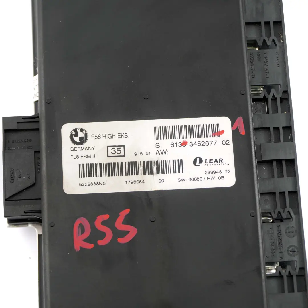 Mini Clubman R55 Modulo De Luz De Pie Alta EKS ECU PL3 FRM II - SKU 3452677-1 - Número de pieza 3452677