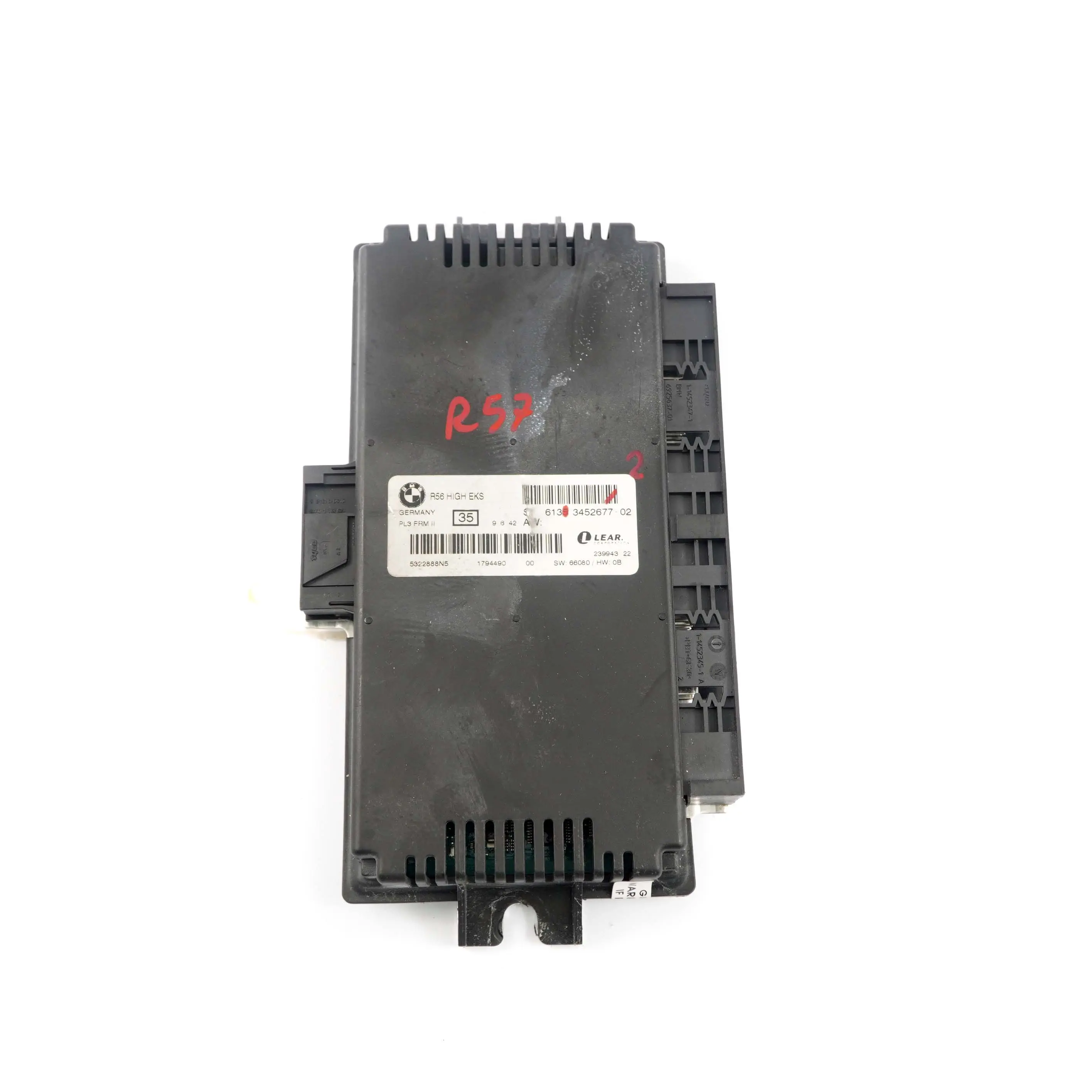 Mini Cooper Cabrio R57 Footwell Light Module High EKS ECU PL3 FRM II 3452677