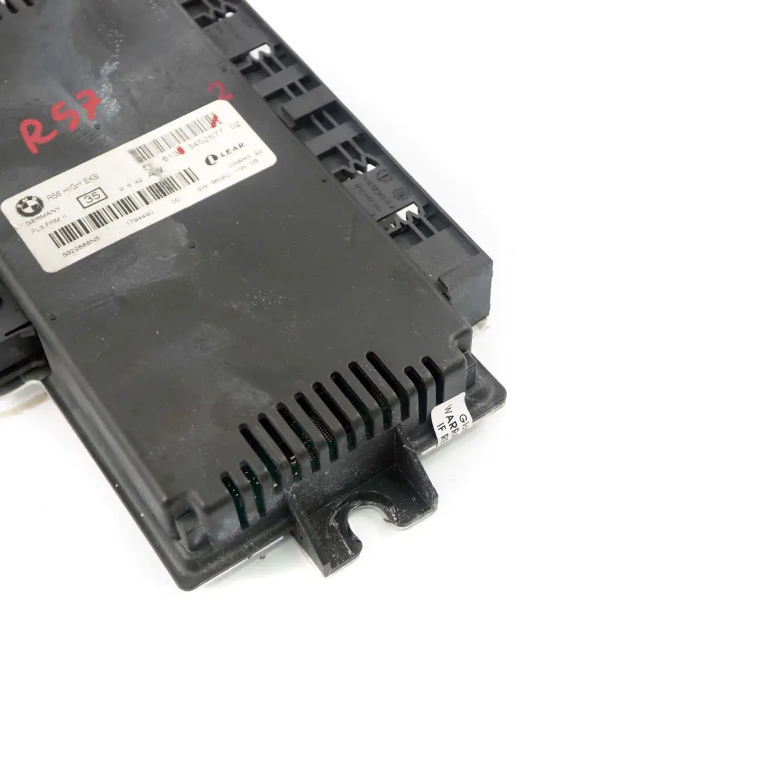 *Mini Cooper Cabrio R57 Fußraumlichtmodul Hoch EKS ECU PL3 FRM II Lear für mit Teilenummer 3452677 *Mini Cooper Cabrio R57 Fußraumlichtmodul Hoch EKS ECU PL3 FRM II Lear - SKU 3452677-2 - Teilenummer 3452677