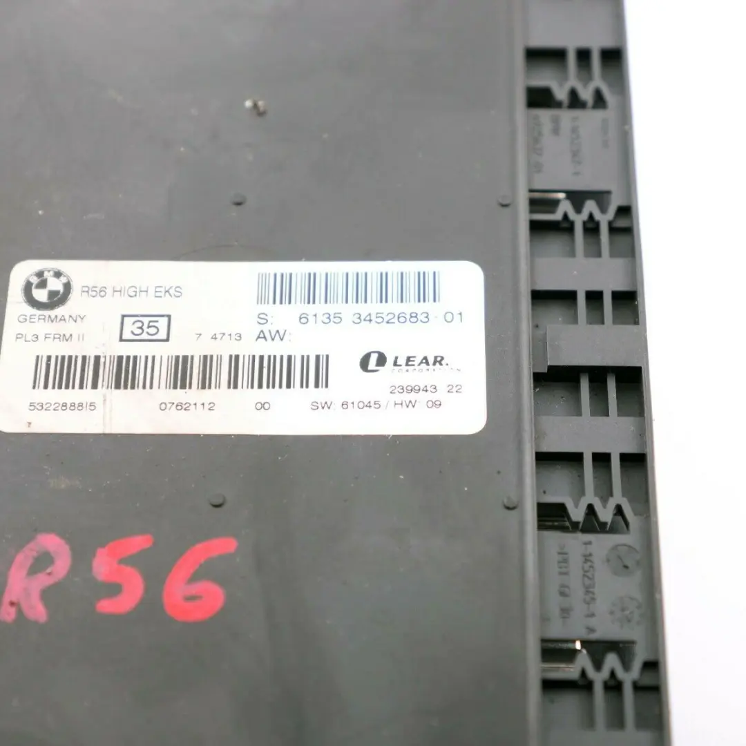 Fußraumleuchte Modul EKS ECU PL3 FRM II für Mini R56 mit Teilenummer 3452683 Mini R56 Fußraumleuchte Modul EKS ECU PL3 FRM II - SKU 3452683 - Teilenummer 3452683