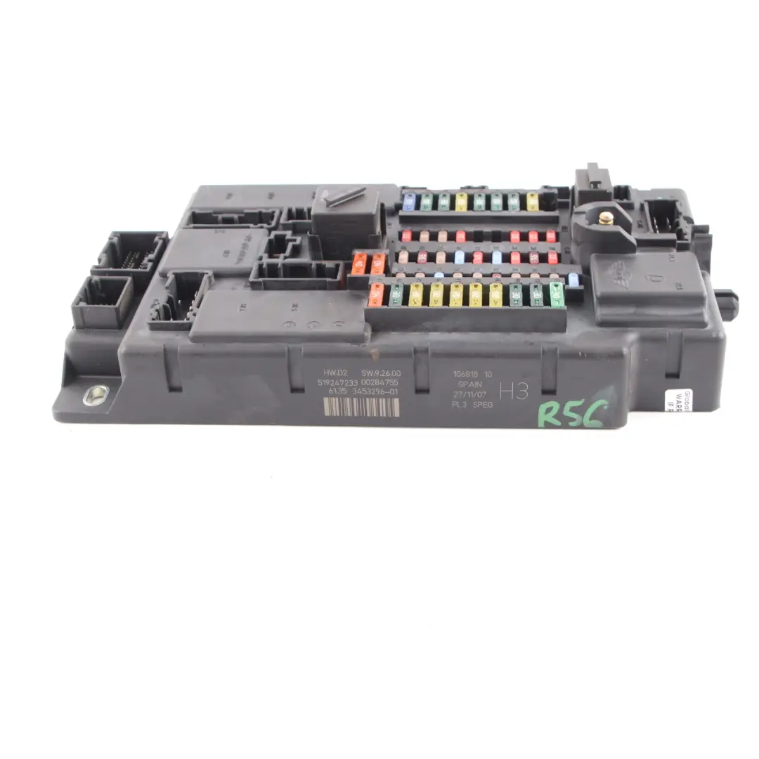 PL3 SPEG H3 Fuse Distribution Box to MINI Cooper One R56 with Part number 3453296 MINI Cooper One R56 PL3 SPEG H3 Fuse Distribution Box - SKU 3453296 - Part number 3453296