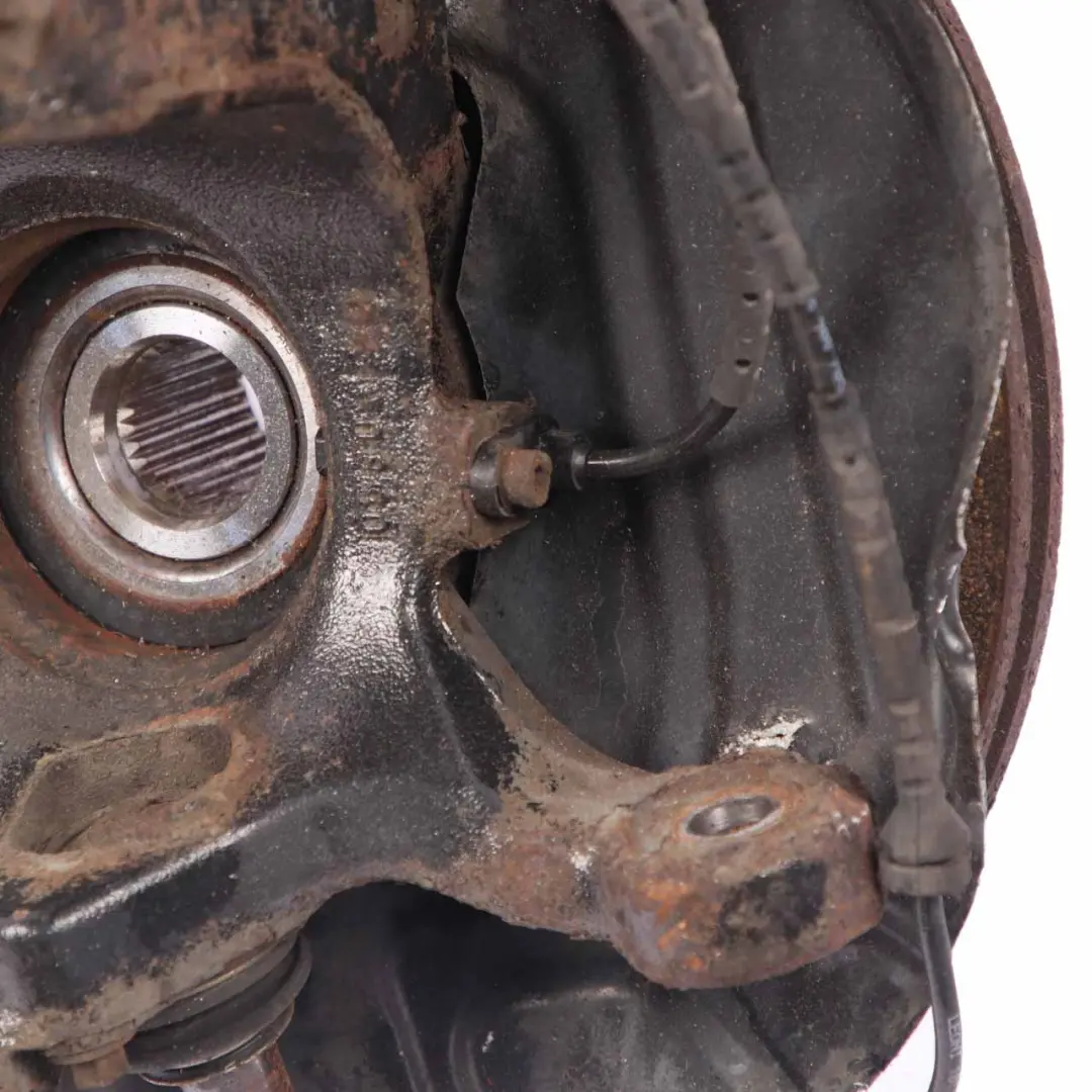 BMW X3 E83 LCI 2.5i M54 Front Left N/S Suspension Leg Spring Strut Brake Disc - SKU 3453521-3 - Part number 3453521