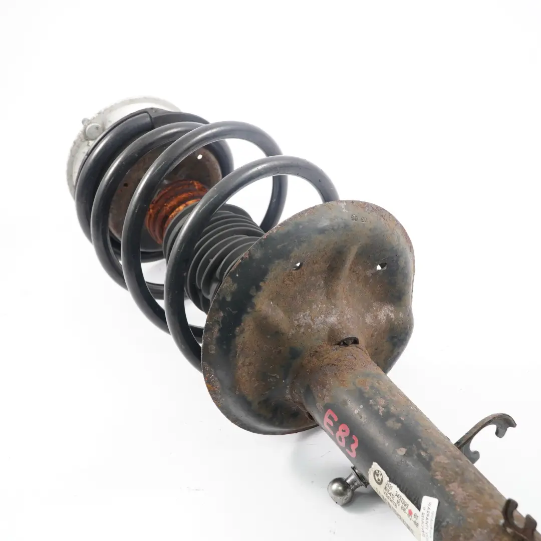 BMW X3 E83 Sospensione Sportiva Anteriore Molla Ammortizzatore Sinistro 3451395 - SKU 3453523-1 - Numero di parte 3453523