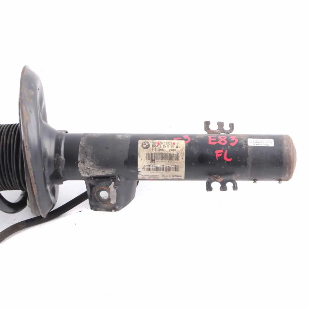 Strut Front Sports Suspension Left N/S Shock Absorber 3451395 to BMW X3 E83 Spring with Part number 3453523 BMW X3 E83 Spring Strut Front Sports Suspension Left N/S Shock Absorber 3451395 - SKU 3453523-3 - Part number 3453523