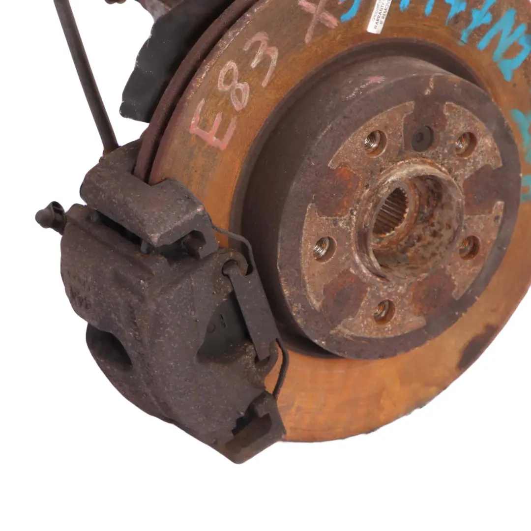 BMW X3 E83 2.0d M47N2 Front Right O/S Leg Sport Suspension Axle Brake Disc Hub - SKU 3453524-2 - Part number 3453524