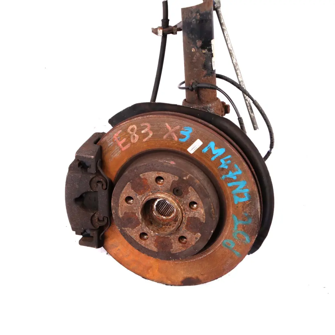BMW X3 E83 2.0d M47N2 Front Right O/S Leg Sport Suspension Axle Brake Disc Hub - SKU 3453524-2 - Part number 3453524