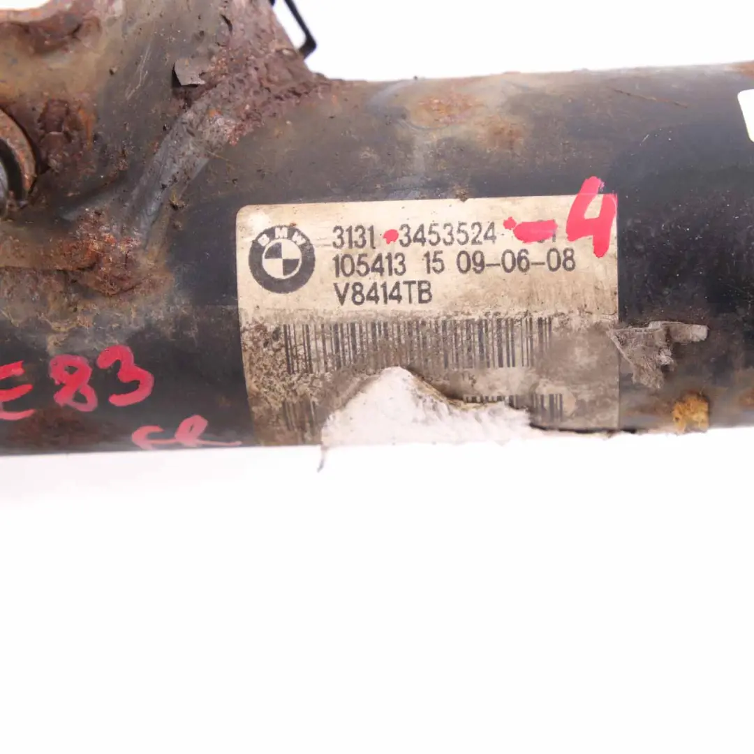 Strut Front Sports Suspension Right O/S Shock Absorber 3451396 to BMW X3 E83 Spring with Part number 3453524 BMW X3 E83 Spring Strut Front Sports Suspension Right O/S Shock Absorber 3451396 - SKU 3453524-4 - Part number 3453524