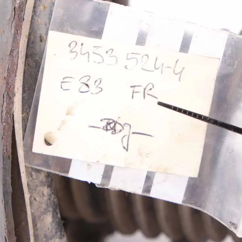 Strut Front Sports Suspension Right O/S Shock Absorber 3451396 to BMW X3 E83 Spring with Part number 3453524 BMW X3 E83 Spring Strut Front Sports Suspension Right O/S Shock Absorber 3451396 - SKU 3453524-4 - Part number 3453524