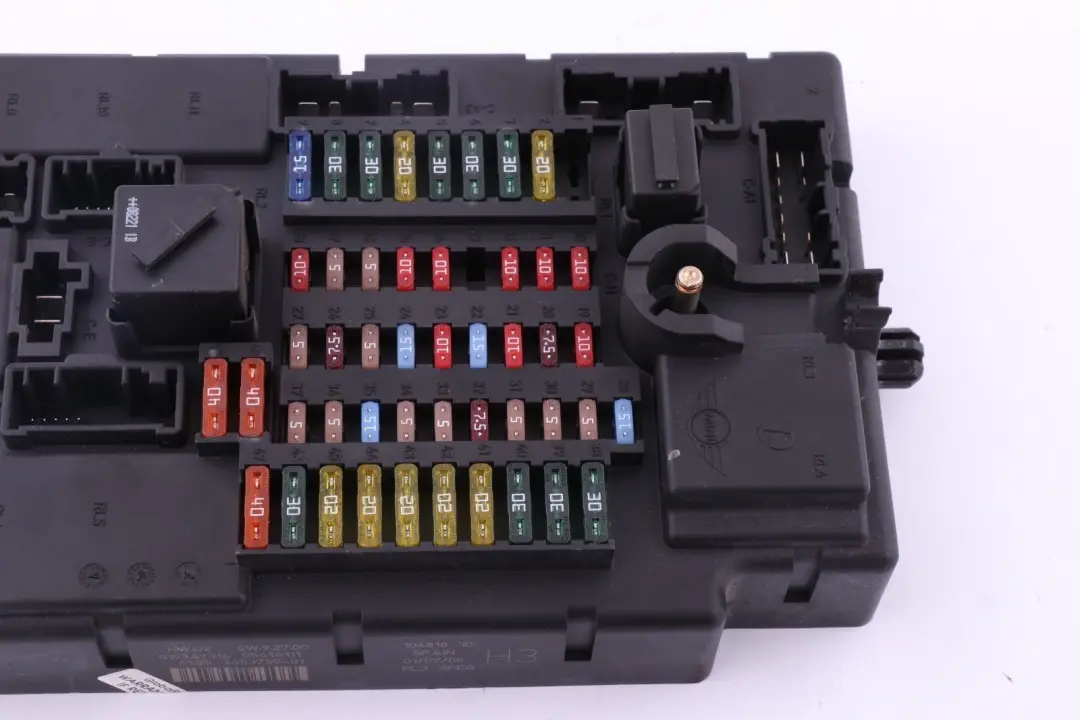Mini Cooper One R56 High SPEG DC/DC Caja De distribucion De fusibles H3 - SKU 3453739 - Número de pieza 3453739