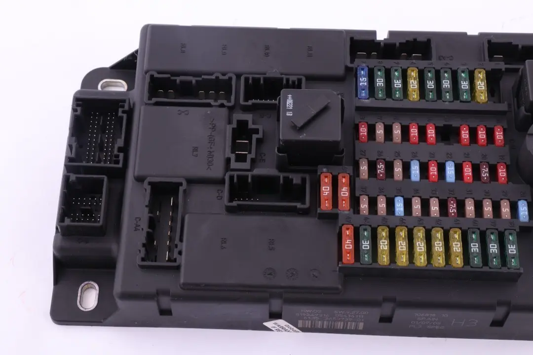 Mini Cooper One R56 High SPEG DC/DC Caja De distribucion De fusibles H3 - SKU 3453739 - Número de pieza 3453739