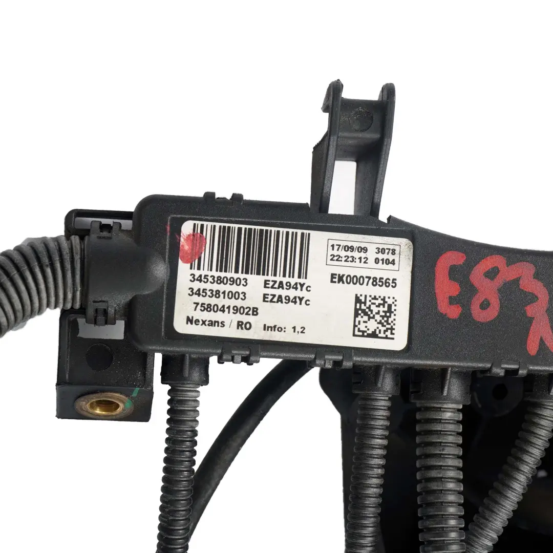 N47 Jeu de cables pour faisceau de cablage moteur pour BMW X3 E83 1.8d 2.0d à propos du numéro de pièce 3453809 BMW X3 E83 1.8d 2.0d N47 Jeu de cables pour faisceau de cablage moteur - SKU 3453809 - Numéro de pièce 3453809