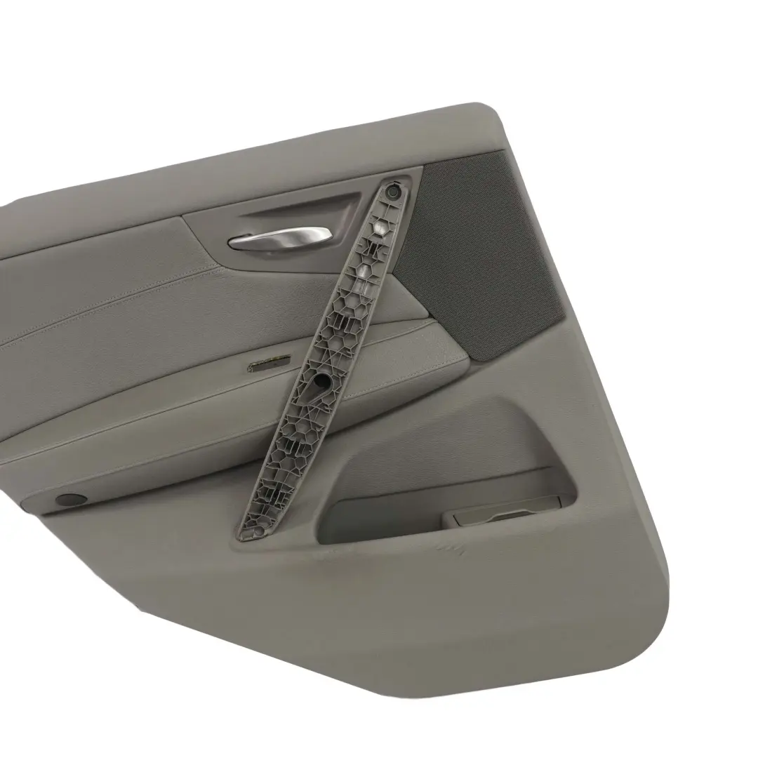 BMW X3 E83 LCI Posteriore Sinistro Porta Pannello Pelle Nevada Grigio - SKU 3453887-1 - Numero di parte 3453887