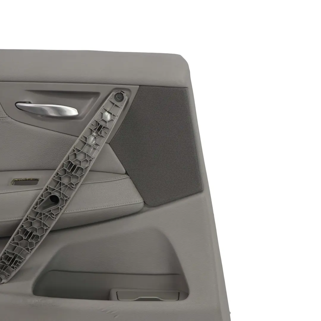Garniture de Porte Arriere A Gauche Cuir Nevada Gris pour BMW X3 E83 LCI à propos du numéro de pièce 3453887 BMW X3 E83 LCI Garniture de Porte Arriere A Gauche Cuir Nevada Gris - SKU 3453887-1 - Numéro de pièce 3453887