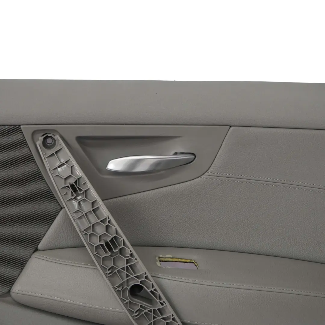 BMW X3 E83 LCI Rear Right O/S Door Card Trim Lining Leather Grey - SKU 3453888-1 - Part number 3453888