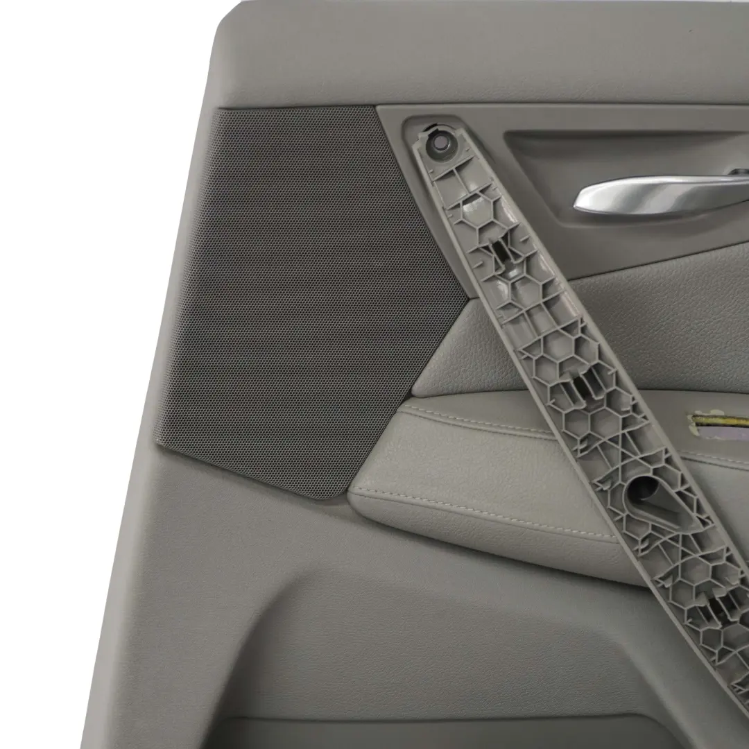 Right O/S Door Card Trim Lining Leather Grey to BMW X3 E83 LCI Rear with Part number 3453888 BMW X3 E83 LCI Rear Right O/S Door Card Trim Lining Leather Grey - SKU 3453888-1 - Part number 3453888