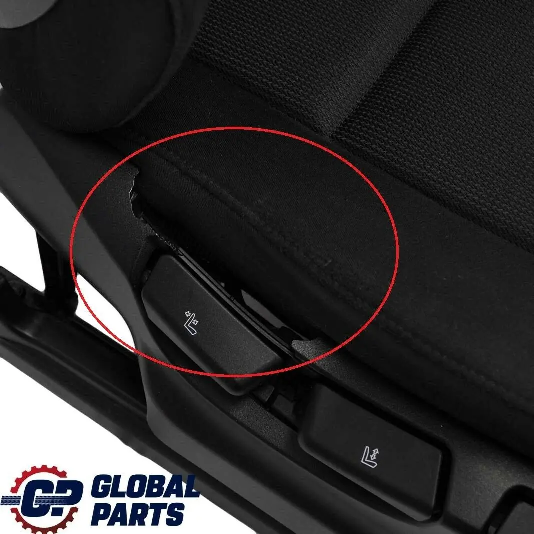BMW X3 Series E83 LCI Cloth Fabric Twill Anthracite Front Right O/S Seat - SKU 3453897-1 - Part number 3453897