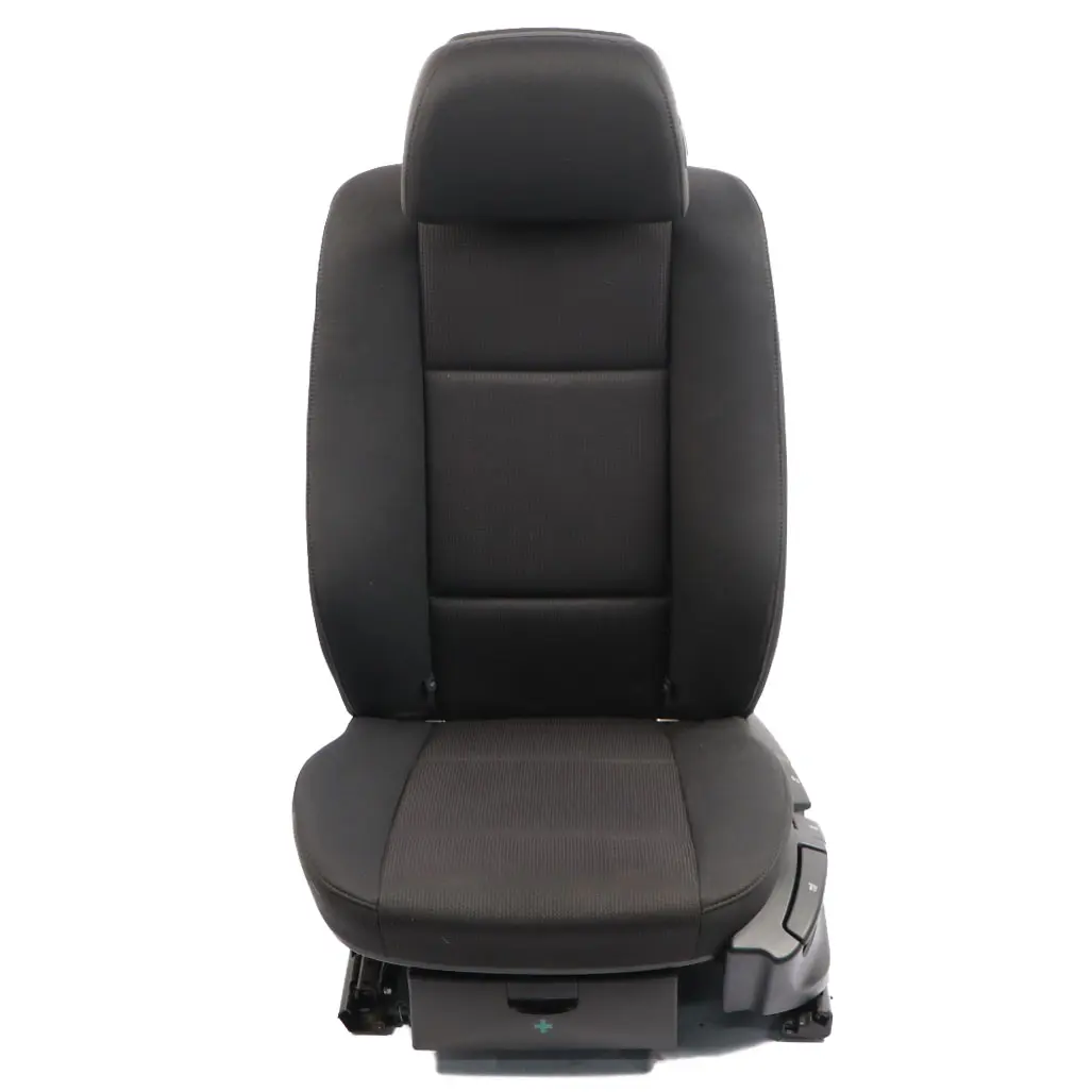 BMW X3 E83 LCI Sedile Tessuto Twill Antracite Anteriore Sinistra