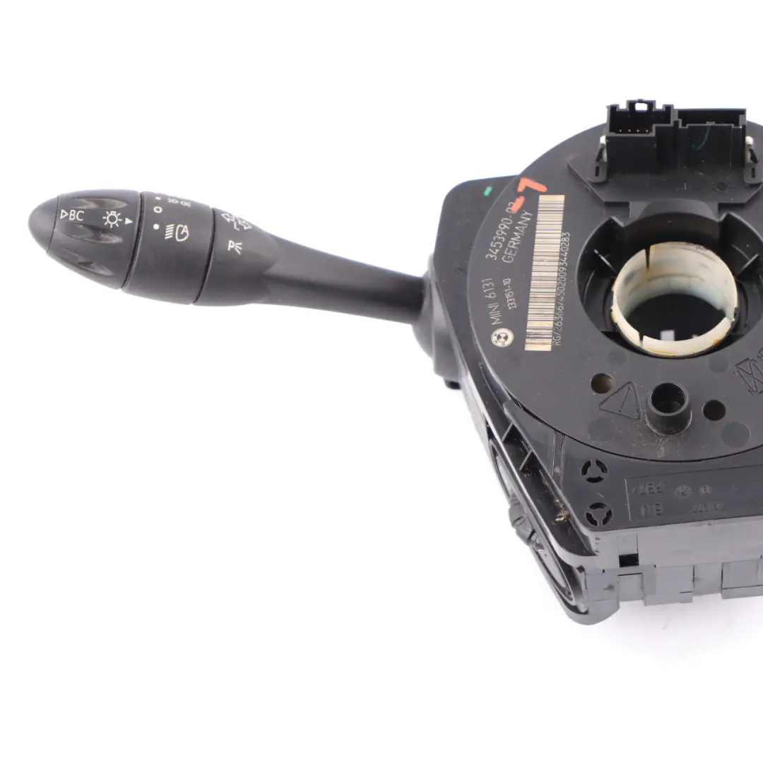 Mini Cooper R56 Interruttore Cluster Colonna Sterzo Stalk Tergicristallo Slip - SKU 3453990-1 - Numero di parte 3453990