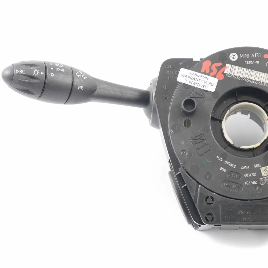 Mini Cooper R55 R56 Interruptor Cluster Columna Dirección Stalk Slip 3453991 - SKU 3453991-1 - Número de pieza 3448435