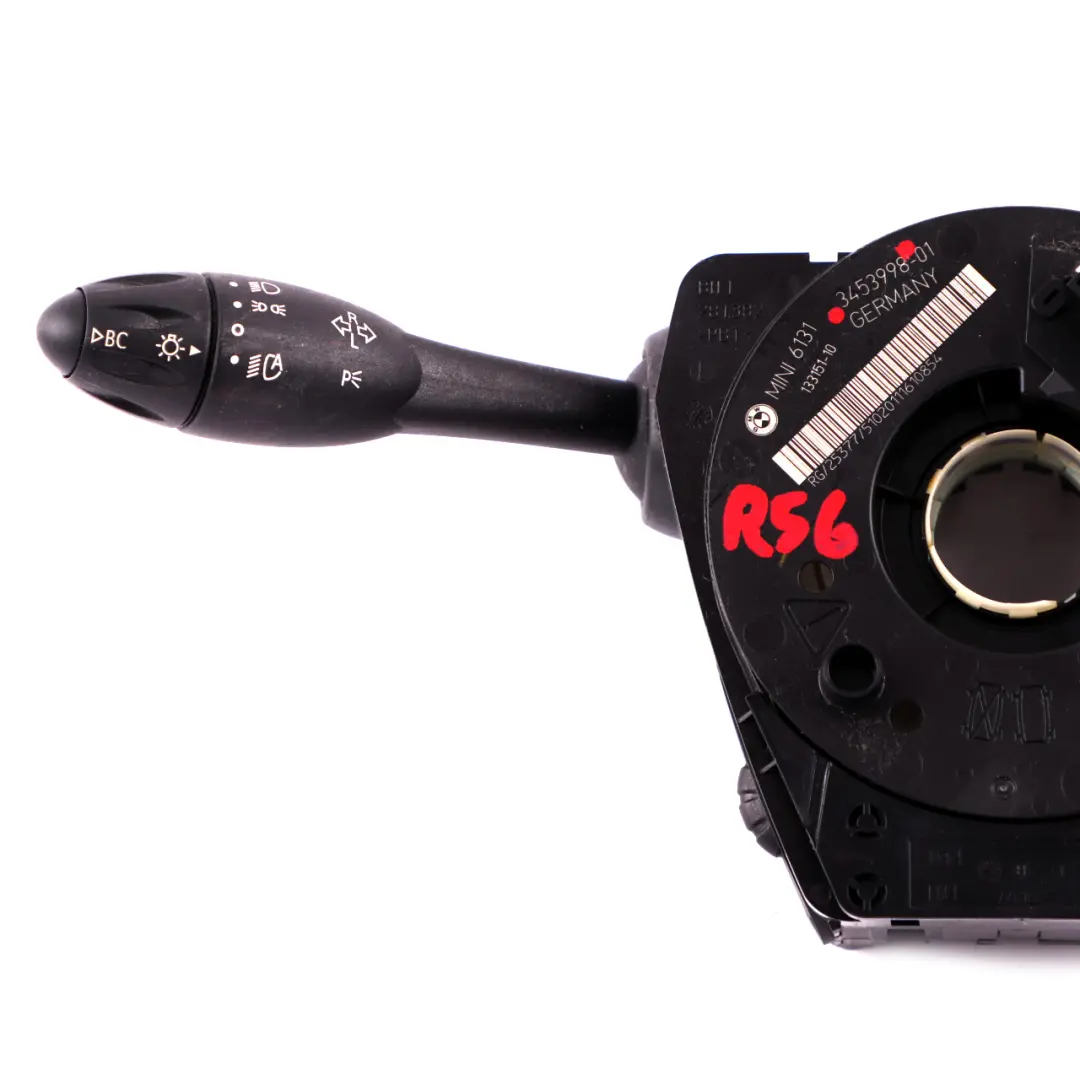 Steering Column Switch Cluster Ring Slip Stalk to Mini Cooper One R56 with Part number 3453998 Mini Cooper One R56 Steering Column Switch Cluster Ring Slip Stalk - SKU 3453998 - Part number 3453998